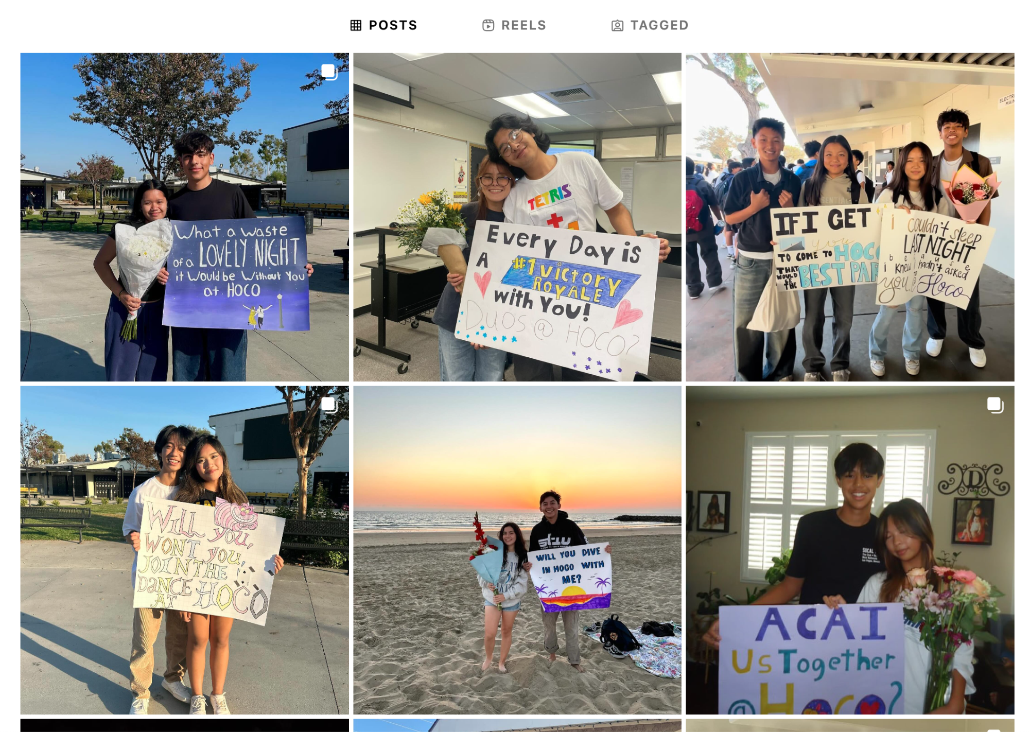 Proposal photo and/or video submissions are open via the Instagram account (@shhs.proposals), which students can DM to be considered in the voting for two free tickets. 